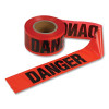 Anchor Brand PT200 Economy Barrier Tape, 3 in x 1000 ft, Red, Danger