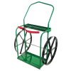 Anthony 2424 High-Rail Frame Dual-Cylinder Cart, 47 in H x 35 in W, 24 in Steel Wheels