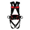 DBI-SALA 1161311 Protecta Construction Style Positioning Harness, Standard, D-Rings, Leg Buckles, 2X-Large, Pass-Through Chest Connection