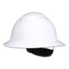 3M 7100240027 SecureFit Pressure Diffusion Ratchet Suspension w/UVicator Hard Hat and Cap, Full-Brim Hard Hat, White