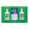 First Aid Only 24-102 Eye and Skin Flush Station with 2 16 Oz Bottles
