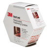 3M 7000051895 Dual Lock Reclosable Fastener, MP3560, Type 250, Clear, 1 in W x 4.9 yd L