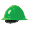 Dynamic 280-HP641RV-45 Kilimanjaro Full Brim Hard Hat with HDPE Shell, 4-Point Textile Suspension, Lime, Wheel Ratchet Adjustment, Vented