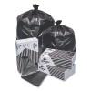 Pitt Plastics B73310XK Black Star Can Liner, 12 to 16 gal, 0.35 mil, 24 in W x 32 in H, Black