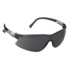 KleenGuard 14473 V20 Visio* Safety Eyewear, Smoke Lens, Anti-Fog, Anti-Scratch, Black Frame