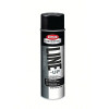 Krylon K00830408 Line-Up Pavement Striping Paint, 18 oz, Aerosol Can, Cover-Up Black, Flat