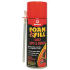 Red Devil 0909 Polyurethane Triple Expanding Foam, 12 oz Aerosol Can, Champagne