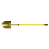 Ampco Safety Tools S81FG Round Point Shovel, 11-1/4 in X 9 in Blade, Fiberglass Straight Handle