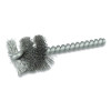 Weiler 21340 Model SM-1 Single Spiral Power Tube Brush 1 In Dia 0.005 In Stainless Steel 1 In Brush Length