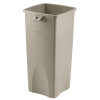 Rubbermaid Commercial FG356988BEIG Untouchable Containers, 23 gal, Beige