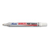 Markal 028785 Galvanizer's Removable Paint Marker, White, Medium Tip, Bullet
