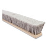 Magnolia Brush 3724-PB-LH Floor Brush 24 Inch Plastic Block Silver Flagged Polystyrene No Handle