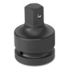 Grey Pneumatic 4008AB Impact Adapter, With Friction Ball, 1 in Female x 3/4 in Male Drive, Chrome-Molybdenum Alloy Steel