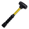 Nupla 10-025 SF-2SG Power Drive Dead Blow Hammer 2 Lb Head Steel Reinforced Yellow