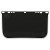 Anchor Brand UV365B05 Visor, Shade 5, Aluminum Bound, 15-1/2 in L x  9 in H, for Jackson Safety Head Gear/Cap Adaptors