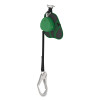 MSA VTLEW-021-PF-A V-TEC EDGE Personal Fall Limiter, Single Leg, 8 ft, 310 lb Load Cap, Harness Locking Pin, 36CL Snaphook Bottom Connector