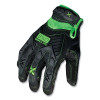 Ironclad EXO2-MIGR-04-L Exo Impact Gloves, Synthetic Suede, Large, Black/Red