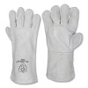 Tillman 1000X Stick Welding Gloves, 1000, Shoulder Split Cowhide Palm/BOH/Cuff, XLg, Pearl, 14 in L Cuff, Bulk