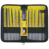 General Tools 707475 12-Pc Swiss Pattern Needle File Set, 5-1/2 in,  #2 Single Cut Swiss Pattern