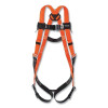 Miller by PIP T4000FD/UAK Titan II Non-Stretch Harness, Back/Front D-Rings, Univ (Lg/XL), Friction Shoulder/Mating Chest/Leg Buckles