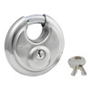 Master Lock 40KADPF-0501 Shielded Padlock, Keyed, Steel, 3/8 in Shackle dia