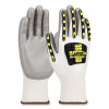 PIP G-Tek Barracuda 713HGWUB HPPE Blend PU Coated Glove White Gray Size 2XL