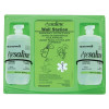 North by PIP 32-000462-0000-H5 Eyesaline Eyewash Wall Station 32 Oz Double Bottle