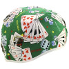 Comeaux Caps 8000LSS Style 8000 Skull Cap, Large, Stars and Stripes