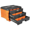 Klein Tools 54823MB MODbox Toolbox, Three Drawer, 22.3 in L x 16.4 in W x 14.4 in H, Orange