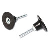 CGW Abrasives 59732 Quick-Change Pad Holder, 2 in dia, 1/4 in Thread, Roll On