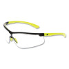 MCR Safety KD720DC Klondike KD7 Safety Glasses Hi-Vis Lime Frame Clear MAX36 Anti-Fog Lens