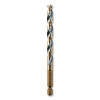 DeWalt DWA5019 Black and Gold Impact Ready Drill Bit, 19/64 in dia, 135 Split Point Tip, 4-1/2 in OAL
