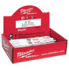 Milwaukee Tool 48017182 SAWZALL Standard Metal Cutting Blade, 6 in L, 14 TPI, For Scheduled 80 Pipe/Angle Iron, 100 EA/BOX