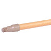 Weiler 44301 Wood Broom Handle Hardwood Perma-Flex 60 In x 15/16 In Plastic Threaded Tip