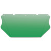 MSA 10115842 V-Gard Polycarbonate Face Visor Green Tinted for Cutting and Brazing