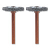 Dremel 530-02 Stainless Steel Brush, 3/4 in dia, 1-3/4 in L, 2 EA/PK