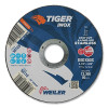 Weiler 58110 Tiger Inox Grinding Wheel, 4-1/2 in x .045 in, 7/8 AH