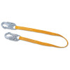 Miller by PIP T9111W-Z7/4FTAF Titan Web Lanyard 4 Ft Single Leg Shock Absorbing