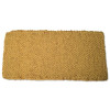 Anchor Brand ABGDN3 Coco Mat, 18 in W, 30 in L, Densely Woven Fibers, Natural Tan