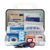 First Aid Only 9300-10P Contractors First Aid Kit 10-Person 96-Piece Plastic Case Portable Wall Mount