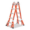 Werner FMT-22 Fiberglass Multi-Purpose Ladder 22 Ft Type IA 300 Lb Capacity