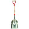 Razor-Back 50154 Eastern Aluminum Scoop 14.5 In x 11 In Blade 31 In White Ash Steel D-Grip Handle
