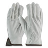 PIP 68-162/M Top Grain Cowhide Leather Drivers Gloves, Medium, No Lining, Natural, Economy Grade