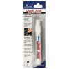 Markal 61067 Quik Stik All Purpose Solid Paint Marker, White, 11/16 in Tip, 6 in L, Carded