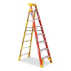 Werner L6208 Fiberglass Leaning Ladder 8 Ft Type IA 300 Lb Capacity