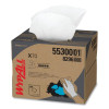 Kimberly-Clark Professional 55300 WypAll X70 Cloths, White, 11.1 in W x 16.8 in L, 200 Sheets/Unit, Box, 1 CA/CA