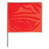 Presco 2318R Wire Stake Flag 2 In x 3 In 18 In Staff Red 100-Pack
