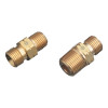 Western Enterprises 142 Regulator Outlet Bushing, 200 psi, Brass, B-Size, 3/8 in NPT, 1.3 in L, Male, Oxygen