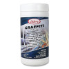claire CL963 Graffiti Wipes, White, 9.5 in W x 12 in L per Sheet, 40 Wipes/Tub, 6 EA/CA
