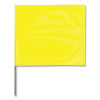 Presco 4530YG Stake Flag, 4 in x 5 in, 30 in H, Yellow Glo